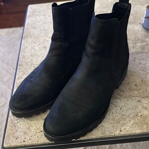 Thursday/ Everyday Suede Black Bootie size 8.5